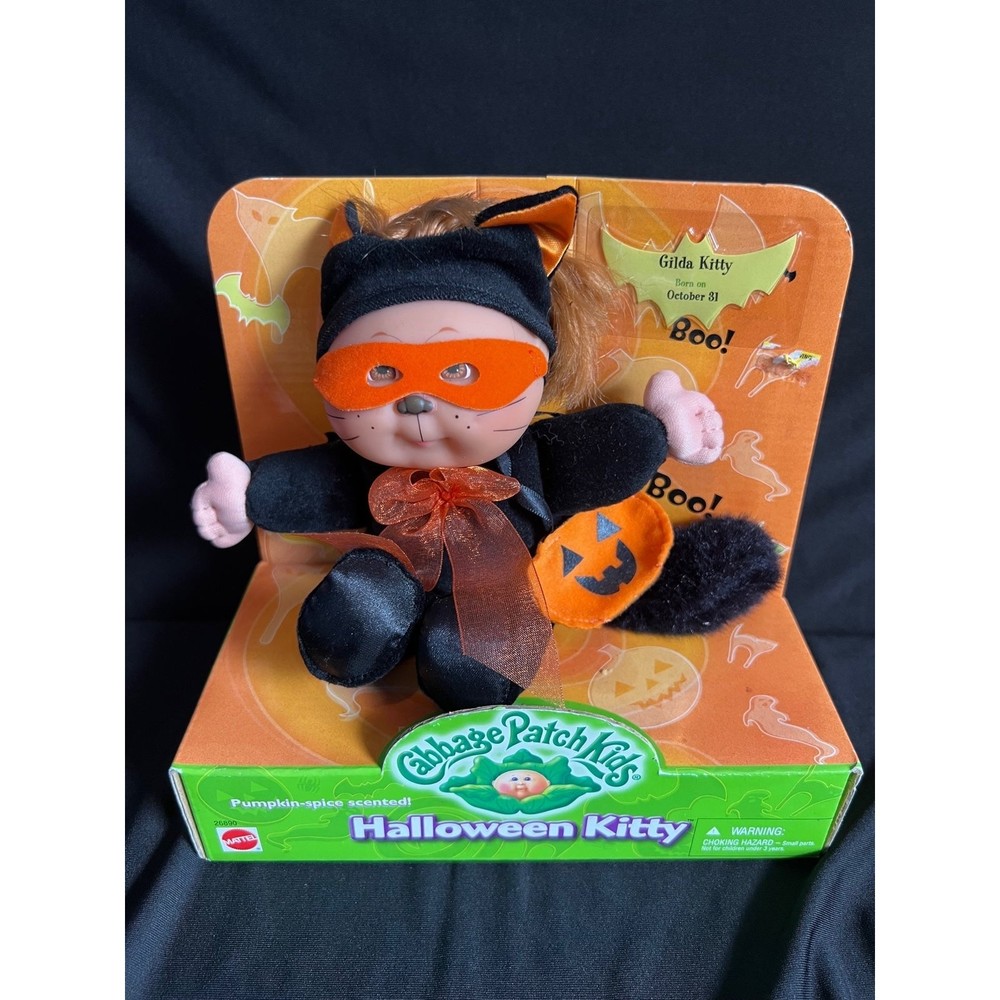Cabbage Patch Kids Halloween Kitty Vintage 2000 “Gilda” Rare Find